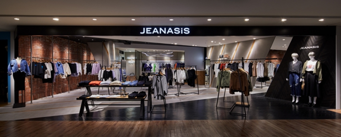 JEANASIS,boutique,インテリアデザイン,店舗デザイン